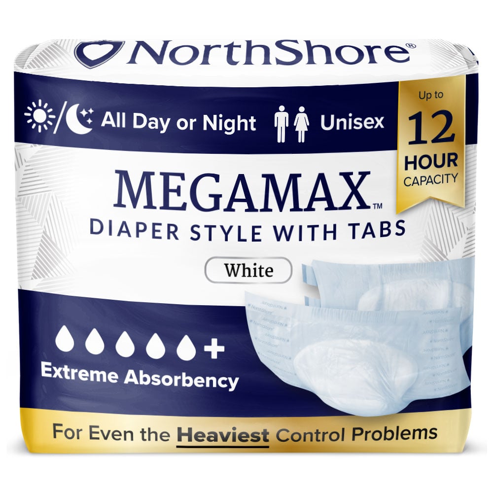 MEGAMAX super absorbent adult diapers for ibs