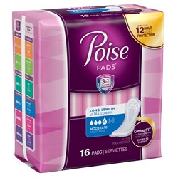 Poise Incontinence Pads
