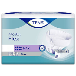 Tena Flex Tab-Style Briefs, Large