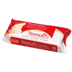 Tranquility Cleansing Wipes 9 x 13 in.