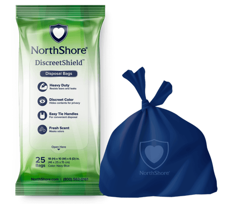 DiscreetShield Scented Adult Diaper Disposal Bags