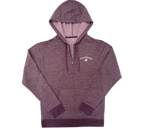 NorthShore Zip-Up Hoodie, Plum