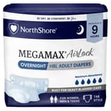 MegaMax AirLock Adult Diapers with Tabs