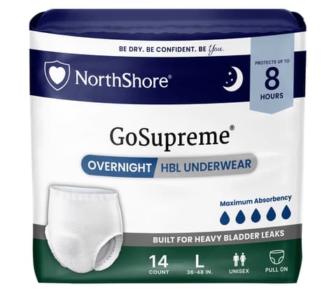 GoSupreme Unisex Overnight HBL Incontinence Underwear