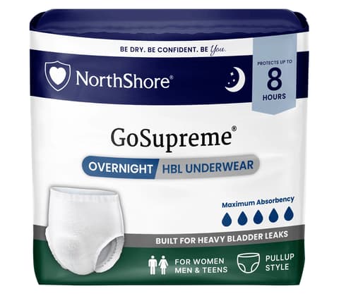 GoSupreme Unisex Overnight HBL Incontinence Underwear