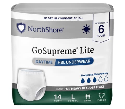 GoSupreme Lite Unisex Daytime HBL Incontinence Underwear