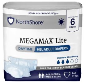 MEGAMAX super absorbent adult diapers for ibs