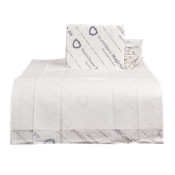 NorthShore MagicSorb Air breathable underpads offering maximum absorbency and odor control to protect bedding and furniture.