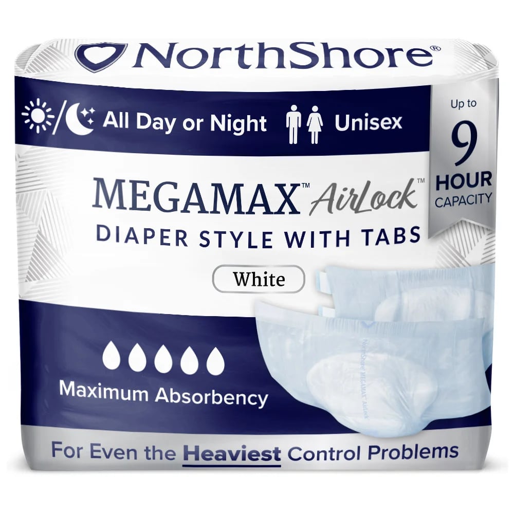 NorthShore MEGAMAX AirLock Tab-Style Briefs