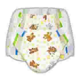Crinklz Plastic-Backed Printed Adult Diapers