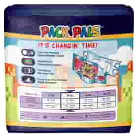 PACK PALS Unisex Printed Adult Diapers with Tabs