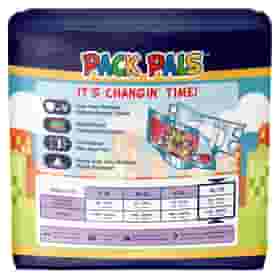 PACK PALS Unisex Printed Adult Diapers with Tabs