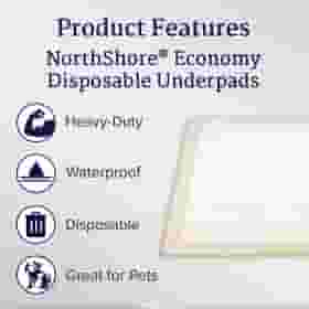 NorthShore Economy Puppy Pads