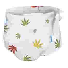 Forsite Mary Jane Plastic-Backed Printed Adult Diapers