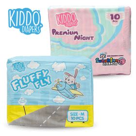 Kiddo Cloth-Like Printed Adult Diapers