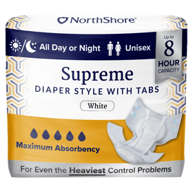 Supreme Unisex HBL Adult Diapers with Tabs