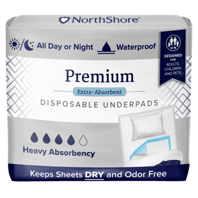 Premium Extra-Absorbent Disposable Bed Pads (Underpads)