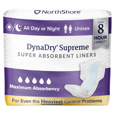 DynaDry Supreme Heavy Incontinence Liners, Unisex
