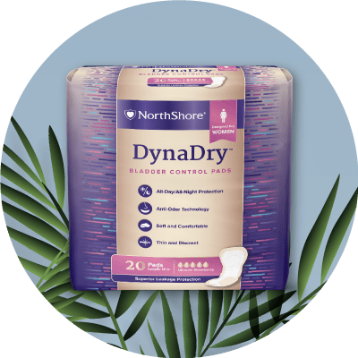 NorthShore DynaDry Bladder Control Pads