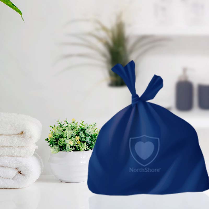 DiscreetShield adult diaper disposal bags offer a fresh scent