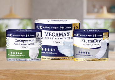 Looking for Better Incontinence Products? Request Adult Diaper Samples at NorthShore