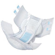 NorthShore MEGAMAX tab-style adult diaper with extra-wide coverage and maximum absorbency for heavy incontinence protection