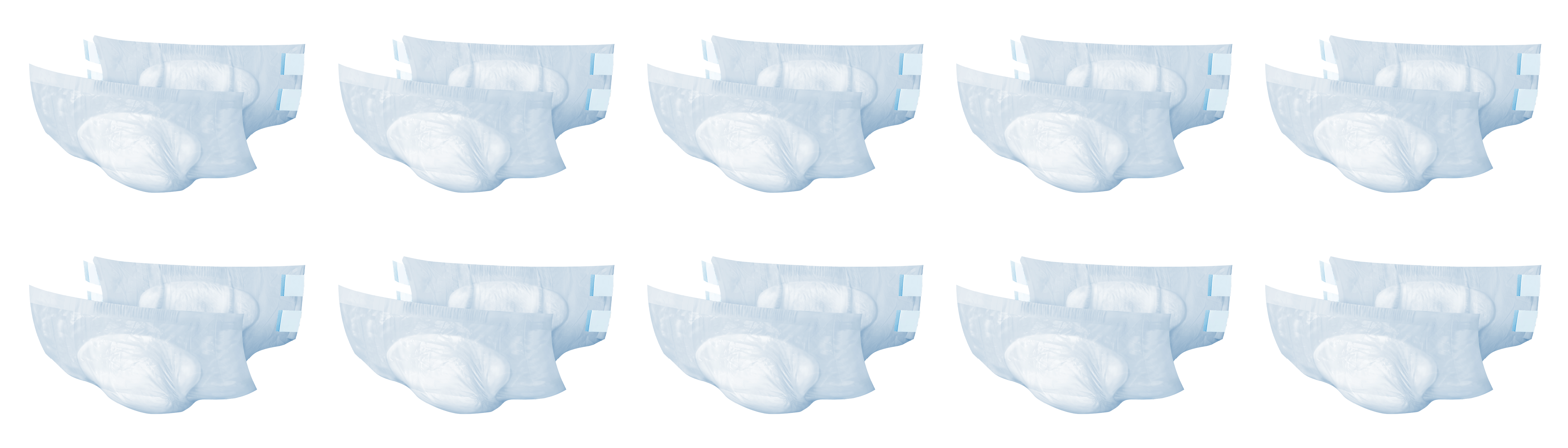 Store brand diapers require 10 changes per day