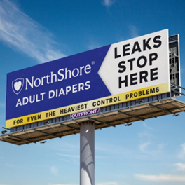 From Billboards to Broadcast Booths, NorthShore Adult Diapers Steps Up to the Plate to Destigmatize Incontinence