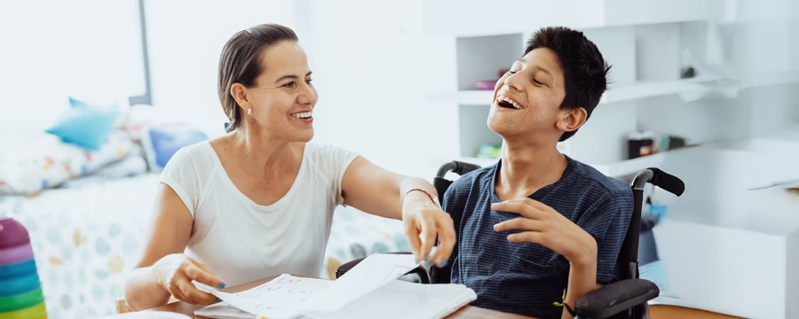 Mother of Son with Cerebral Palsy 