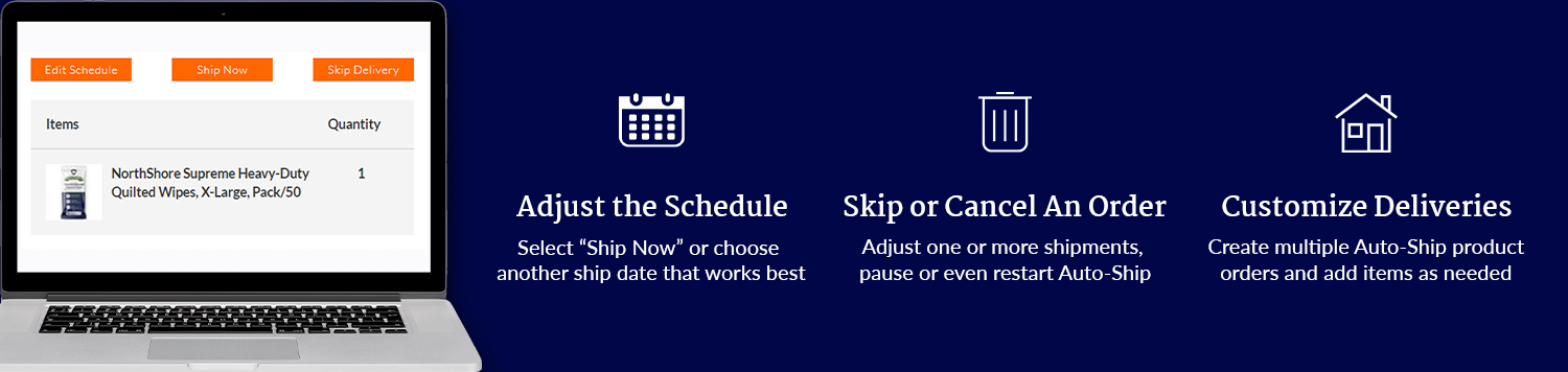 How to Manage Auto-Ship Deliveries