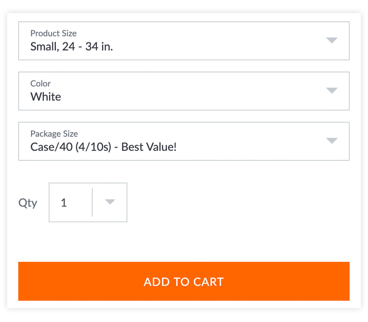 NorthShore's Auto-Ship Step 2 with screenshot of product selections