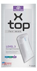 Save on X Top Incontinence Pouches for Men