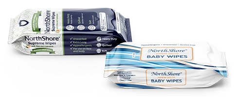 Save 15% on NorthShore Supreme Wipes with code NSW15