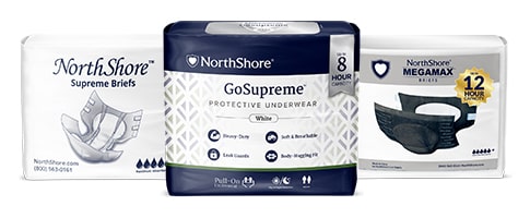 Customize your own case of 4 or more packs of adult diapers and save 10%!