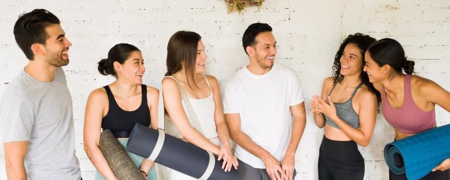 Yoga class