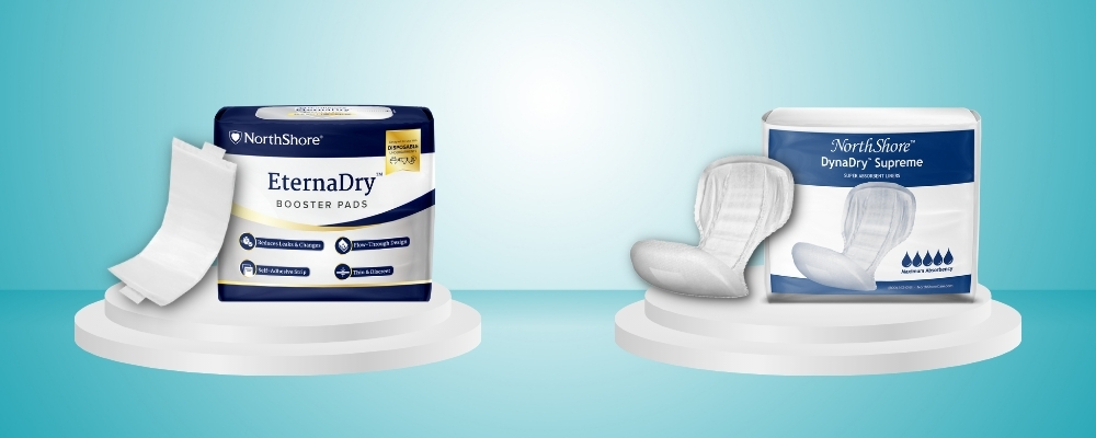 Adult boosters and incontinence liners, what's the difference between the two?