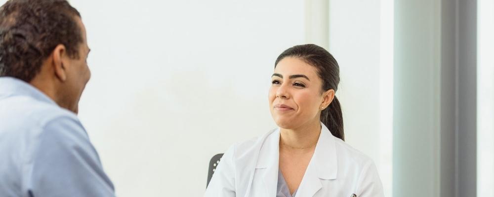 Doctor and patient