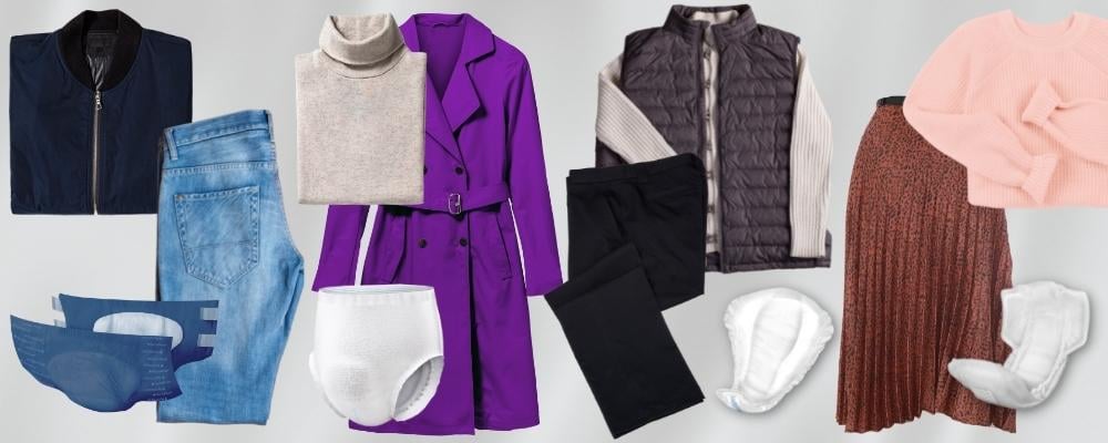 clothing and incontinence products