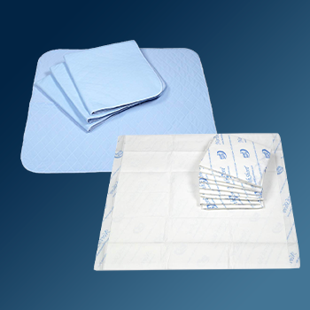 MagicSorb Disposable Underpads and Champion XD Washable Underpads