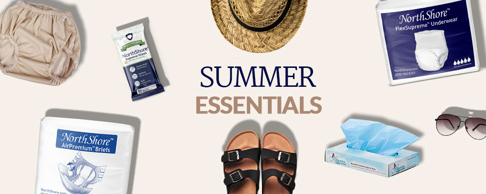 summer essentials collage