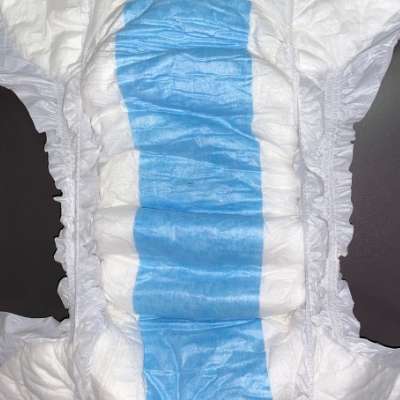 Up close view of the core of NorthShore AirSupreme 2XL tab-style diaper
