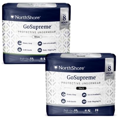 gosupreme black and white package