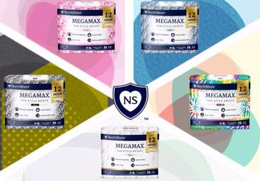 MEGAMAX Maximum Absorbency Tab-Style Briefs: What’s Your Color?