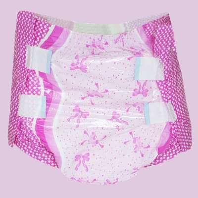 Dotty diapers with pony designs