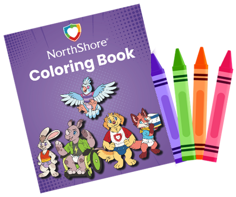 NorthShore Meet the Pack Coloring Book