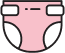 MegaMax Tab-Style Brief Pink