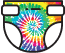 MegaMax Tab-Style Brief Tie-Dye