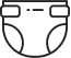 MegaMax Tab-Style Brief White