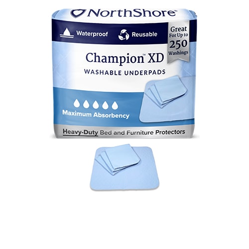 NorthShore Champion XD Premium Washable Bed Protectors (Underpads)