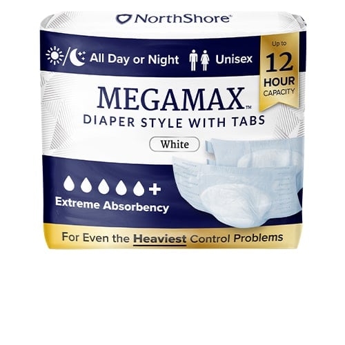 MegaMax Tab Style Adult Diapers